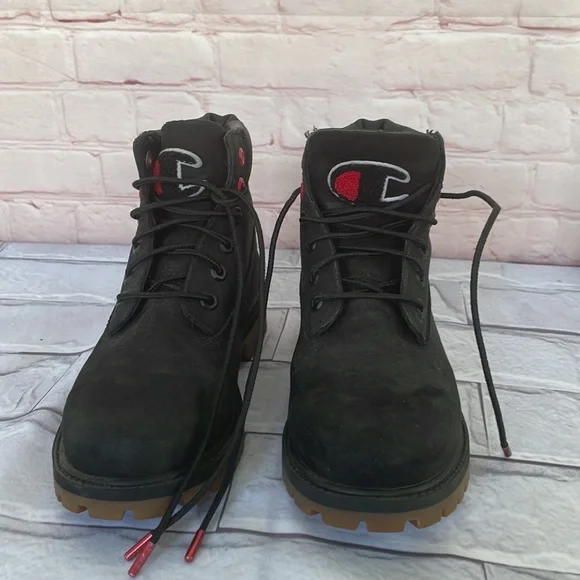 Timberlands champion boys boots size 1.5 - Picture 4 of 7